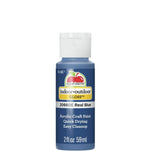 Load image into Gallery viewer, Apple Barrel Indoor Outdoor Gloss acrylic craft paint in Real Blue, 2 oz bottle