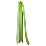 Load image into Gallery viewer, Grosgrain Texture Ribbon -- Apple Green Color --- Various Sizes