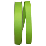 Load image into Gallery viewer, Grosgrain Texture Ribbon -- Apple Green Color --- Various Sizes