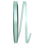 Load image into Gallery viewer, Double Face Satin Ribbon -- Aqua Color --- Various Sizes
