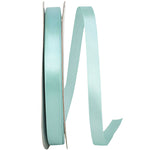 Load image into Gallery viewer, Double Face Satin Ribbon -- Aqua Color --- Various Sizes