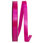 Load image into Gallery viewer, Double Face Satin Ribbon -- Azalea Color --- Various Sizes