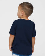 Load image into Gallery viewer, Baby Fine Jersey T-shirt - 100% Cotton - Navy