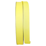 Load image into Gallery viewer, Grosgrain Texture Ribbon -- Baby Maize Color --- Various Sizes
