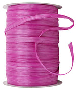 Load image into Gallery viewer, Premium - Matte Finish Raffia Ribbon --- 1/4in x 100 yards --- Beauty Color