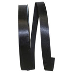 Load image into Gallery viewer, Florist Basics -- Acetate / Satin Supreme Cooler Ribbon -- Black Color --- Various Sizes