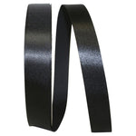 Load image into Gallery viewer, Florist Basics -- Acetate / Satin Supreme Cooler Ribbon -- Black Color --- Various Sizes