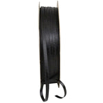 Load image into Gallery viewer, Double Face Satin Ribbon -- Black Color --- Various Sizes