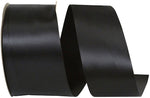 Load image into Gallery viewer, Double Face Satin Ribbon -- Black Color --- Various Sizes