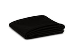 Load image into Gallery viewer, Black fusible tricot interfacing folded, light-to-medium weight polyester knit with crosswise stretch, 20-inch width by 2.5 yards.”