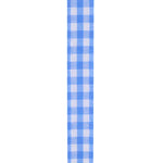 Load image into Gallery viewer, Easter Ribbons -- Great Gingham Wire Edge Ribbon -- Blue Color -- Various Sizes