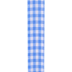 Load image into Gallery viewer, Easter Ribbons -- Great Gingham Wire Edge Ribbon -- Blue Color -- Various Sizes