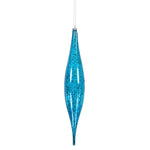 Load image into Gallery viewer, 13" -- Rain Drop Mercury Finish Christmas Ornaments — Various Colors — 2 Pack by Vickerman®