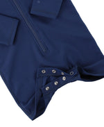 Load image into Gallery viewer, Boys' Long Sleeve One Piece Rash Guard --- UPF 50+ Sun Protection --- Navy Color by RuggedButts®