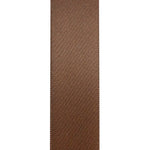 Load image into Gallery viewer, Double Face Satin Ribbon -- Brown Color --- Various Sizes