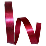 Load image into Gallery viewer, Florist Basics -- Acetate / Satin Supreme Cooler Ribbon -- Burgundy Color --- Various Sizes