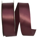 Load image into Gallery viewer, Double Face Satin Ribbon -- Burgundy Color --- Various Sizes