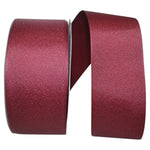 Load image into Gallery viewer, Grosgrain Texture Ribbon -- Burgundy Color --- Various Sizes