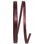 Load image into Gallery viewer, Double Face Satin Ribbon -- Burgundy Color --- Various Sizes