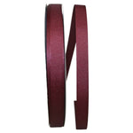 Load image into Gallery viewer, Grosgrain Texture Ribbon -- Burgundy Color --- Various Sizes