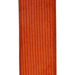 Load image into Gallery viewer, Front view of Corduroy Deluxe Mesh Backed Wired Edge Ribbon in Burnt Sienna showing the soft corduroy texture and wired edge construction.