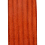 Load image into Gallery viewer, Front view of Corduroy Deluxe Mesh Backed Wired Edge Ribbon in Burnt Sienna showing the soft corduroy texture and wired edge construction.