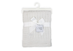 Load image into Gallery viewer, Cable Knit Baby Blanket -- 30 x 40 in - White Color