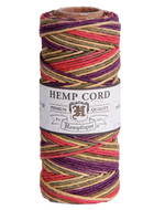 Load image into Gallery viewer, #20 -- (1 mm) -- Variegated Hemp Cord Spools -- Various Colors by Hemptique®