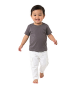 Load image into Gallery viewer, Baby Fine Jersey T-shirt - 100% Cotton - Charcoal