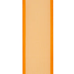 Load image into Gallery viewer, 50 yards --- 1 ½ inch -- Charlize Sheer Satin Wired Edge Ribbon (Torrid Orange Color)
