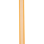 Load image into Gallery viewer, 50 yards --- 5/8 inch -- Charlize Sheer Satin Wired Edge Ribbon (Torrid Orange Color)