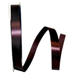 Load image into Gallery viewer, Florist Basics -- Acetate / Satin Supreme Cooler Ribbon -- Chocolate Brown Color --- Various Sizes