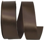 Load image into Gallery viewer, Double Face Satin Ribbon -- Chocolate Brown Color --- Various Sizes