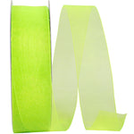 Load image into Gallery viewer, Chiffon Mono Sheer Ribbon -- Citrus Color --- Various Sizes