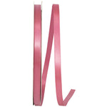 Load image into Gallery viewer, Double Face Satin Ribbon -- Colonial Rose Color --- Various Sizes
