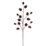 Load image into Gallery viewer, 24" -- Artificial Pinecone Glitter Spray — 6 per Bag — Various Colors -- by Vickerman®