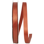 Load image into Gallery viewer, Double Face Satin Ribbon -- Copper Color --- Various Sizes