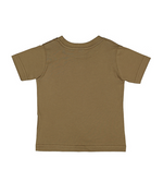 Load image into Gallery viewer, Baby Fine Jersey T-shirt - 100% Cotton - Coyote Brown