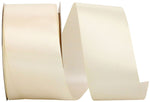 Load image into Gallery viewer, Double Face Satin Ribbon -- Cream Color --- Various Sizes