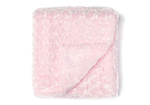 Load image into Gallery viewer, Curly Plush Baby Blanket -- 30 x 36 in - Pink Color