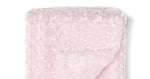 Load image into Gallery viewer, Curly Plush Baby Blanket -- 30 x 36 in - Pink Color