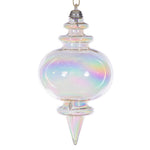Load image into Gallery viewer, 5" Iridescent Finial Christmas Ornaments — 3 Pack — Various Colors by Vickerman®
