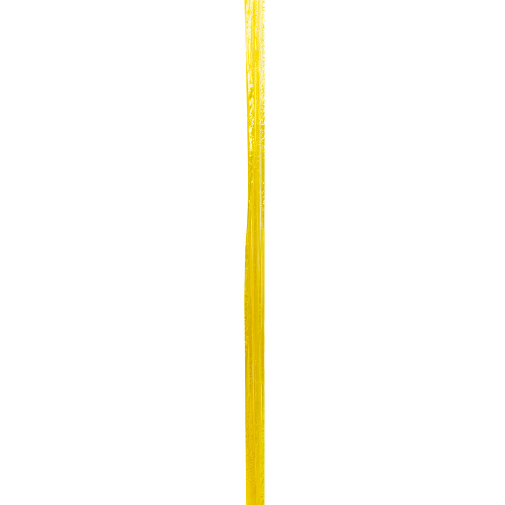 Premium - Pearl Finish Raffia Ribbon --- 1/4in x 100 yards --- Daffodil Color