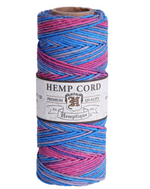 Load image into Gallery viewer, #20 -- (1 mm) -- Variegated Hemp Cord Spools -- Various Colors by Hemptique®