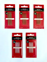 Load image into Gallery viewer, Darners Large Eye - Hand Sewing Needles, Various Sizes by Richard Hemming & Son®