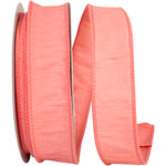 Load image into Gallery viewer, Florist Basics -- Dupioni Supreme Wired Edge Ribbon -- Dusty Rose Color - Various Sizes