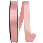 Load image into Gallery viewer, Double Face Satin Ribbon -- Dusty Rose Color --- Various Sizes