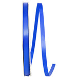Load image into Gallery viewer, Double Face Satin Ribbon -- Electric Blue Color --- Various Sizes