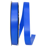 Load image into Gallery viewer, Double Face Satin Ribbon -- Electric Blue Color --- Various Sizes
