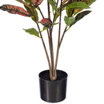 Load image into Gallery viewer, Artificial Croton Potted Tree - Vibrant Tropical Faux Plant -- Various Sizes